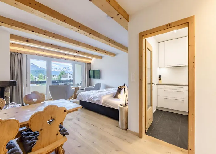 Apartamento Charming Facing Piz Rosatsch